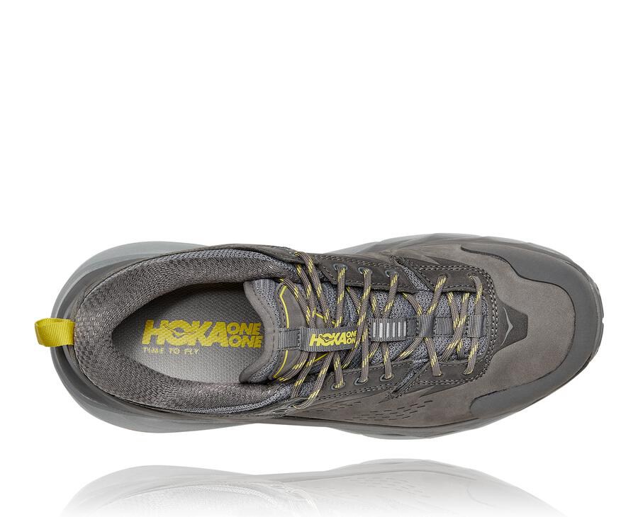 Hoka One One Trainers Mens Grey - Kaha Low GORE-TEX - 05974SOYM